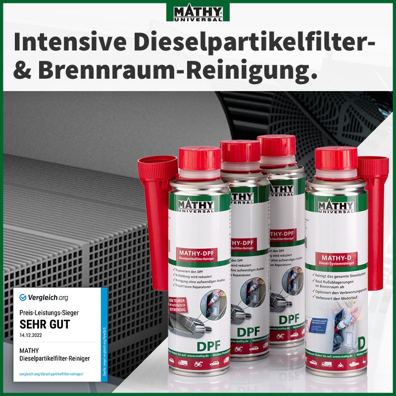 MATHY-DPF Dieselpartikelfilter-Reiniger 12 x 300 ml
