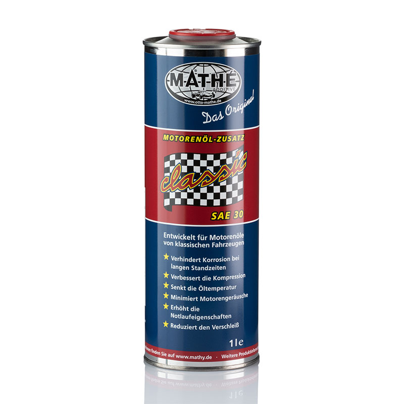 MATHY-M Motoröl Additiv - Verschleißschutz + Reinigung für alle Diesel- und  Benzinmotoren - Motorreiniger - Öl-Zusatz Auto Motor, 1 l : : Auto  & Motorrad