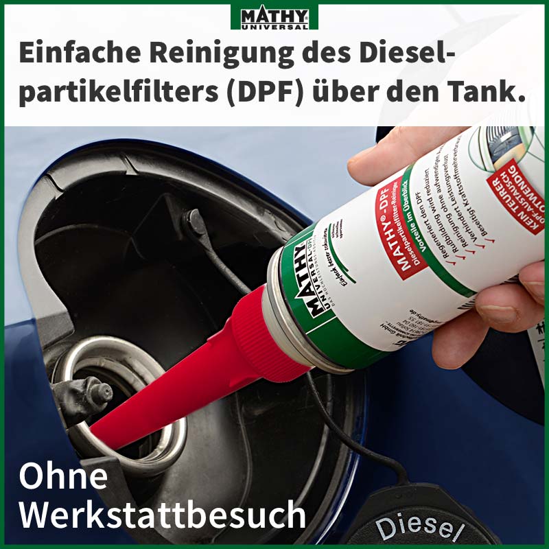 MATHY-DPF Dieselpartikelfilter-Reiniger 300 ml, Diesel-Additiv
