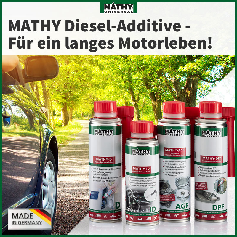 MATHY Diesel-Komplett-Kur, Diesel-Additive